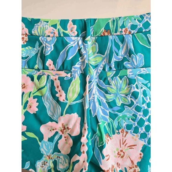 💚🌴 LILLY PULITZER 5" Callahan Mid Rise Stretch Short with Pockets SIZE 2 NWT - Picture 6 of 16